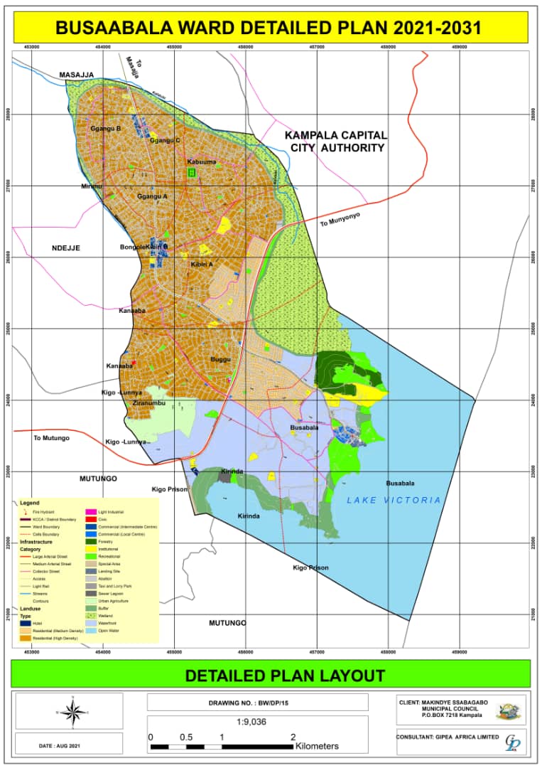 Busaabala Ward physical development plan, 2021–2031